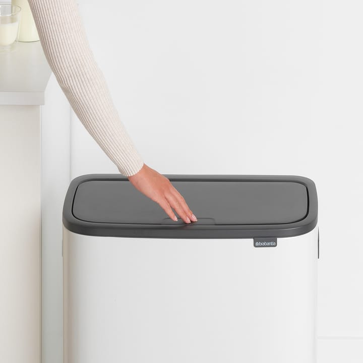 Bo touch bin 2 x 30 L - Hvit - Brabantia