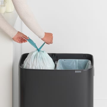 Bo touch bin 2 x 30 L - Matt svart - Brabantia