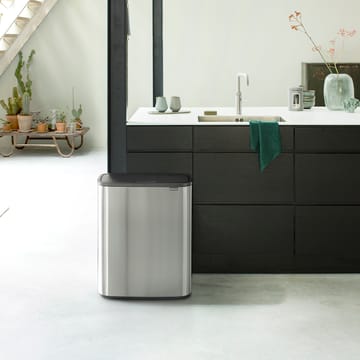 Bo touch bin 2 x 30 L - Mattbørstet stål - Brabantia