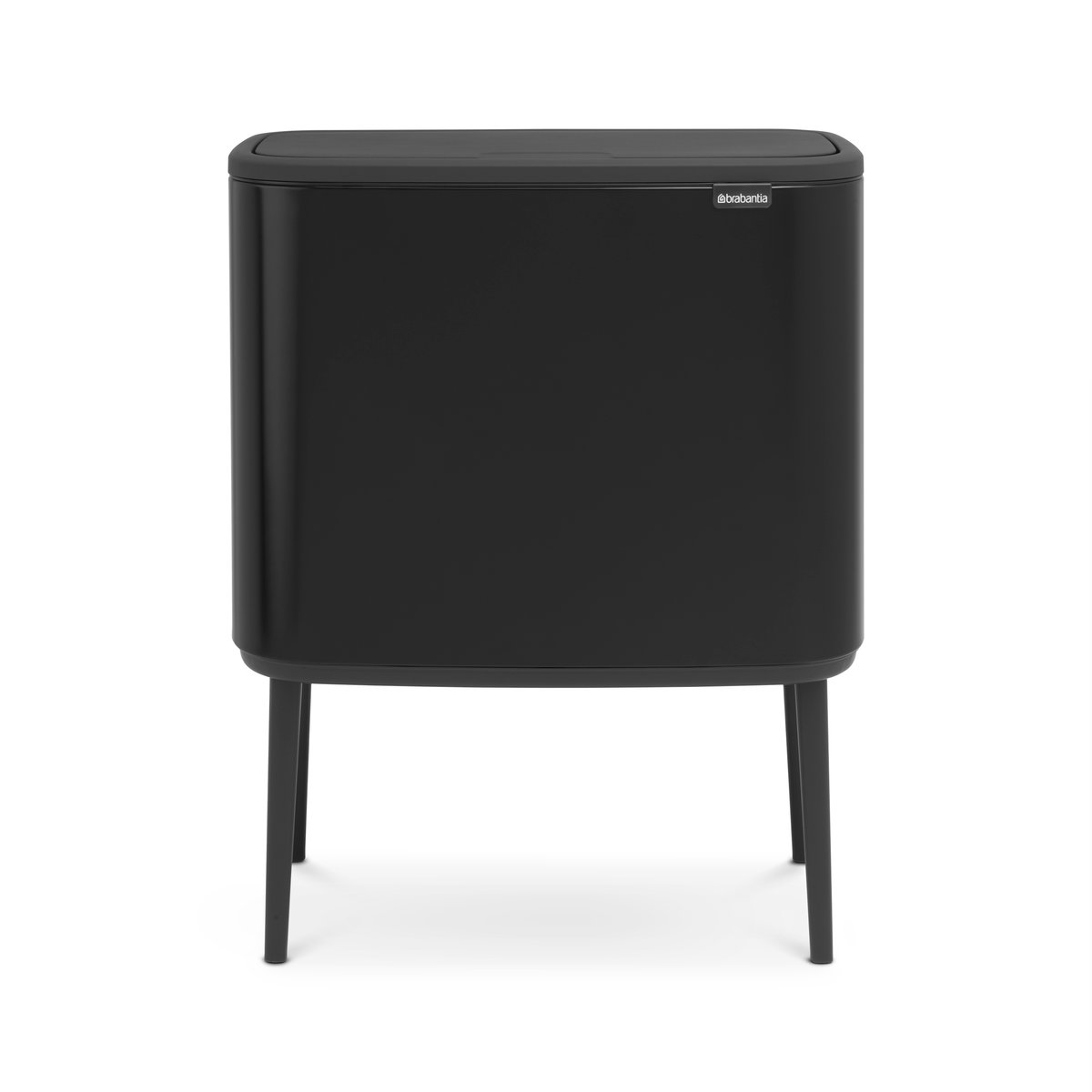 Brabantia Bo touch bin 36 liter matt svart | Skandinavisk Design | Pedalbøtter | Svart