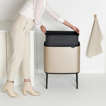 Bo touch bin 36 liter - Metallic Gold - Brabantia