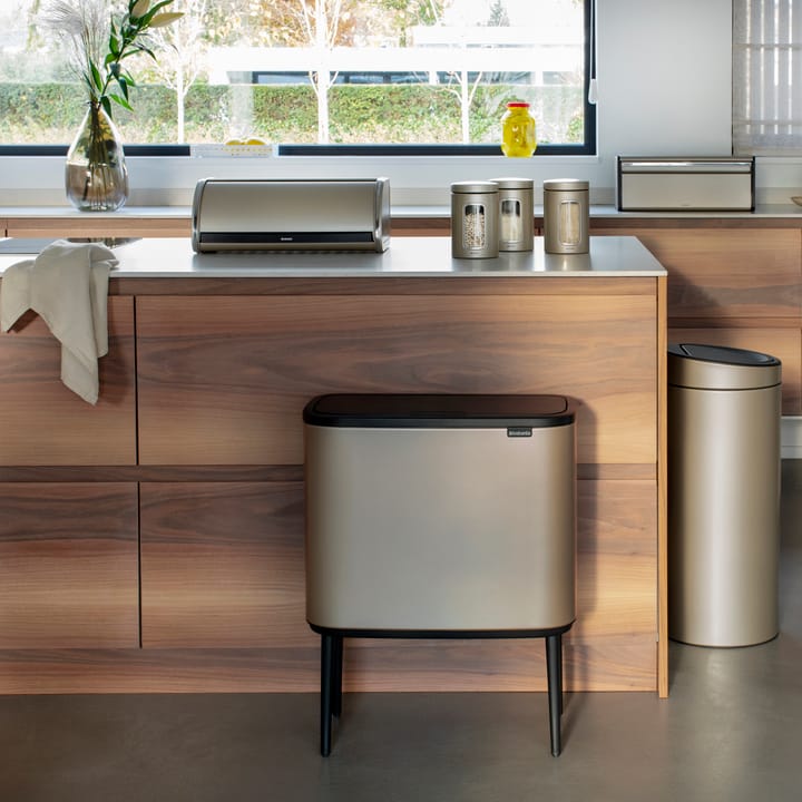 Bo touch bin 36 liter - Metallic Gold - Brabantia