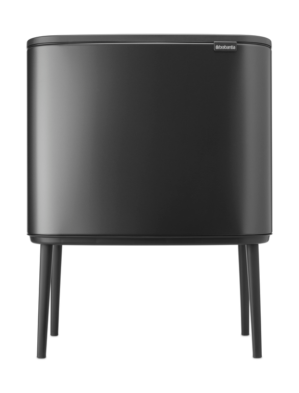 Brabantia Bo touch bin 3x11 liter Confident grey