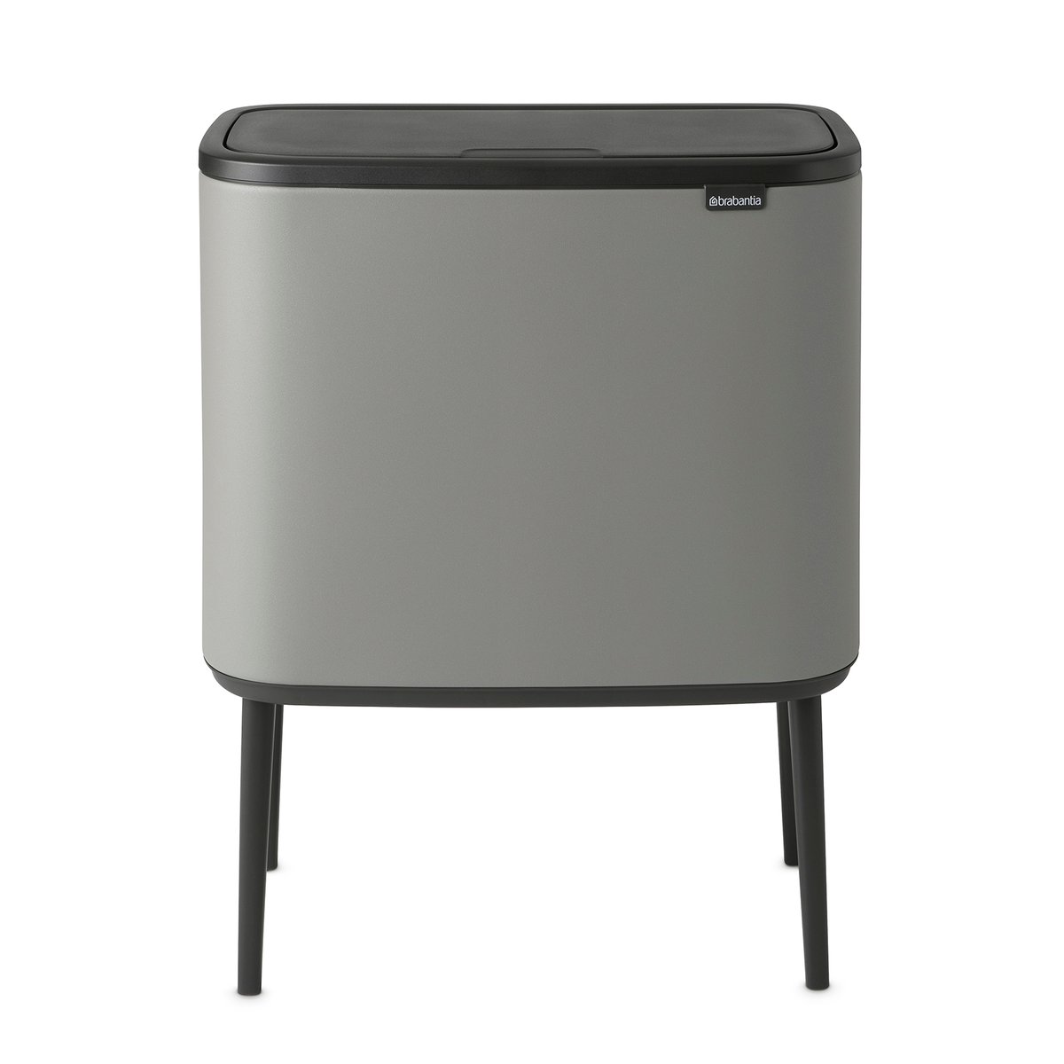 brabantia Bo Touch Bin Mineral Concrete Grey 3 x 11 L