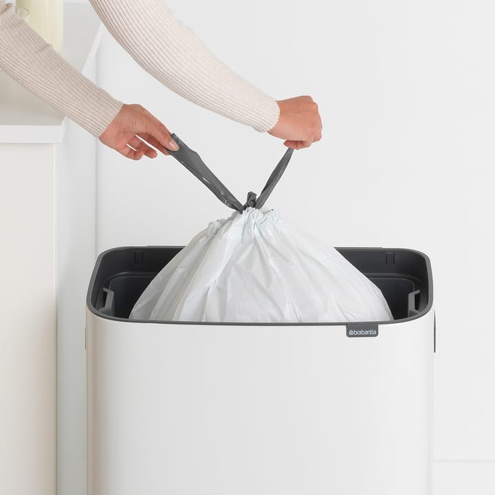 Bo touch bin 60 L, Hvit Brabantia