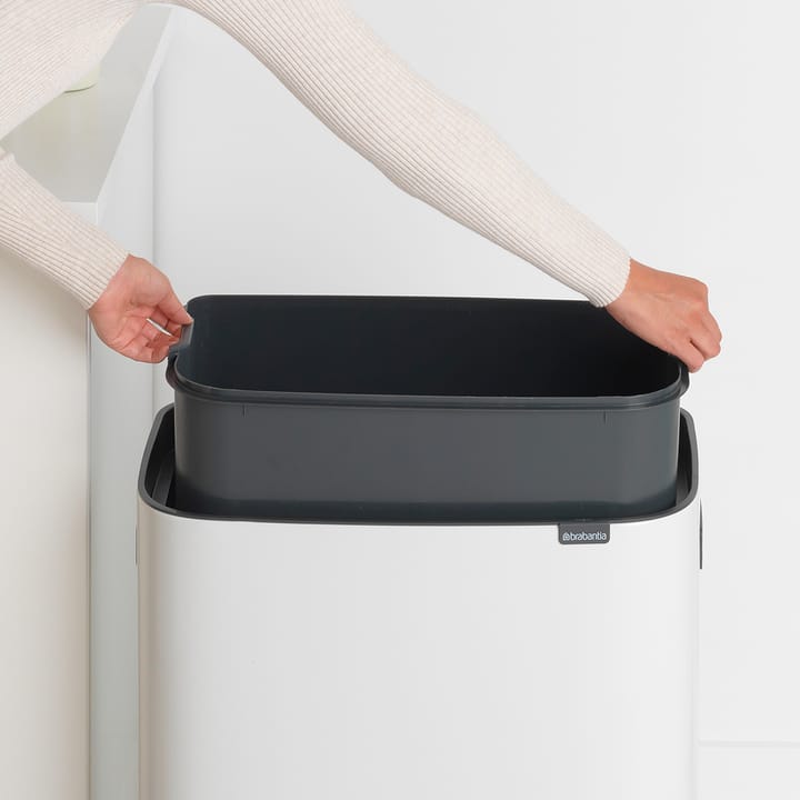 Bo touch bin 60 L, Hvit Brabantia