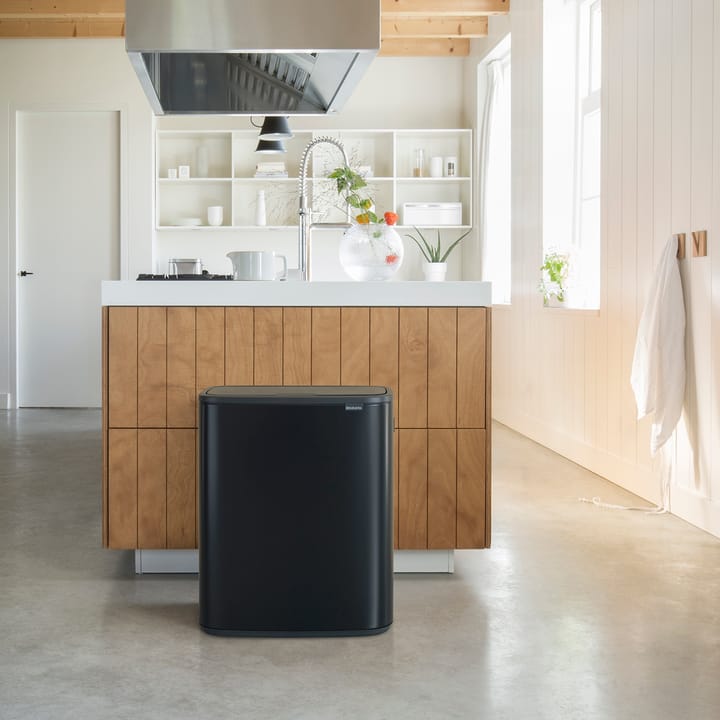 Bo touch bin 60 L - Matt svart - Brabantia