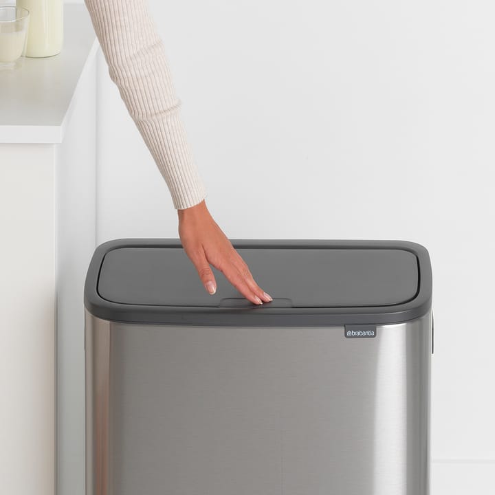 Bo touch bin 60 L - Mattb�ørstet stål - Brabantia