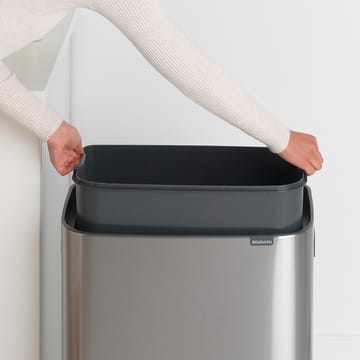 Bo touch bin 60 L - Mattbørstet stål - Brabantia