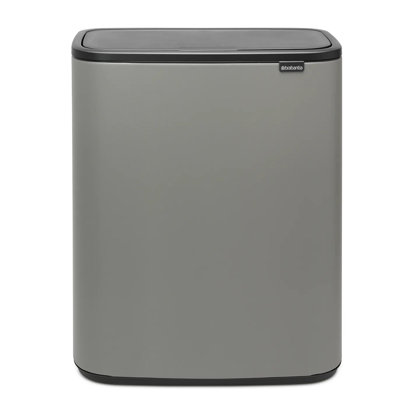 Bo touch bin 60 L, Mineral concrete grey Brabantia