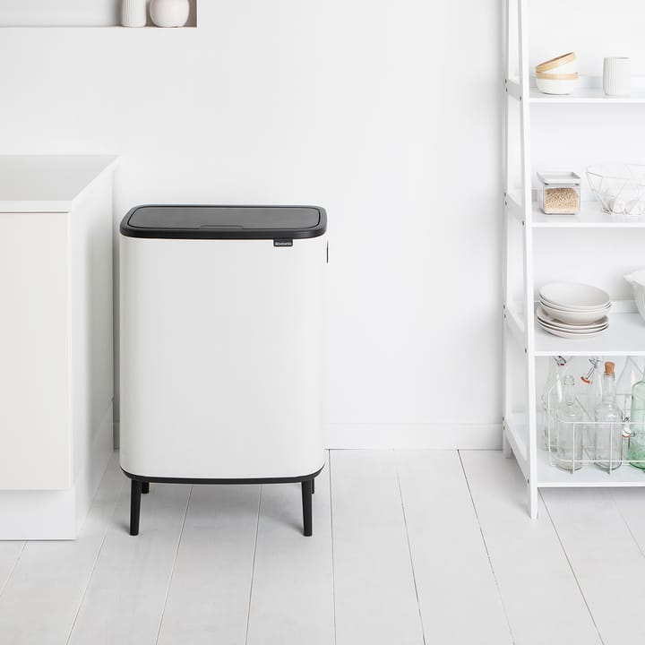 Bo touch bin high 2 x 30 L - Hvit - Brabantia