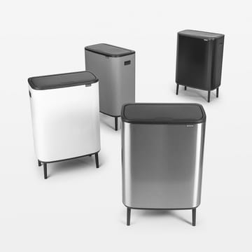 Bo touch bin high 2 x 30 L - Hvit - Brabantia