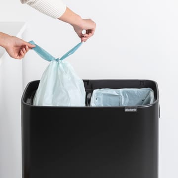 Bo touch bin high 2 x 30 L - Matt svart - Brabantia