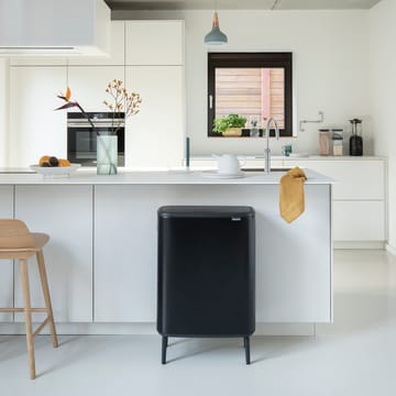 Bo touch bin high 2 x 30 L - Matt svart - Brabantia