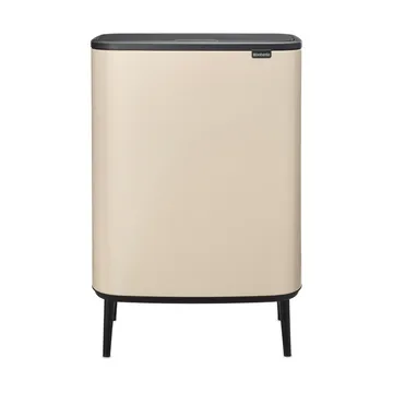 Bo touch bin high 2 x 30 L - Soft Beige - Brabantia