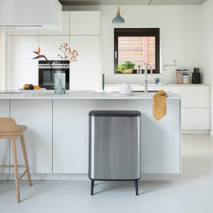 Bo touch bin high 60 L - Mattbørstet stål - Brabantia