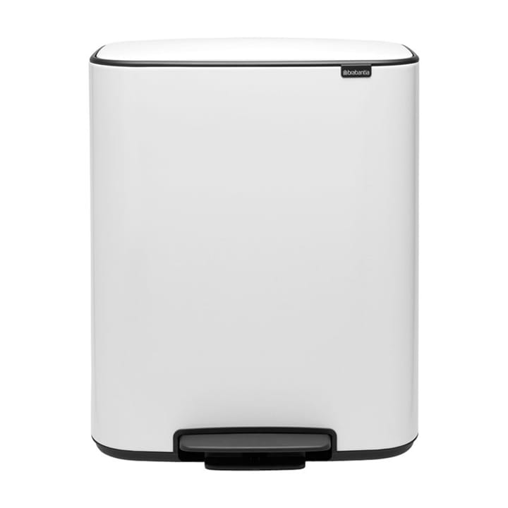 Bo touch bin pedalbøtte 2x30 L - White - Brabantia