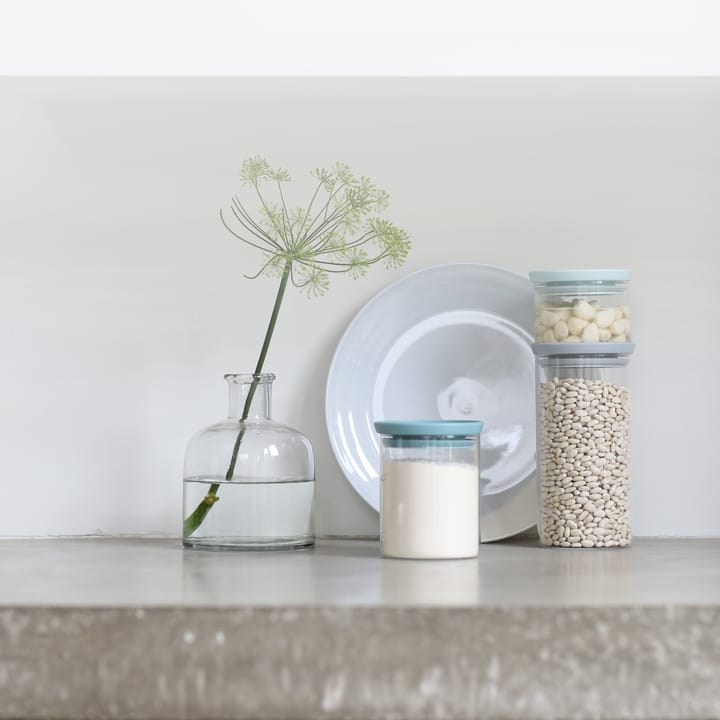 Brabantia glassboks 3-pakn., grå-blå Brabantia