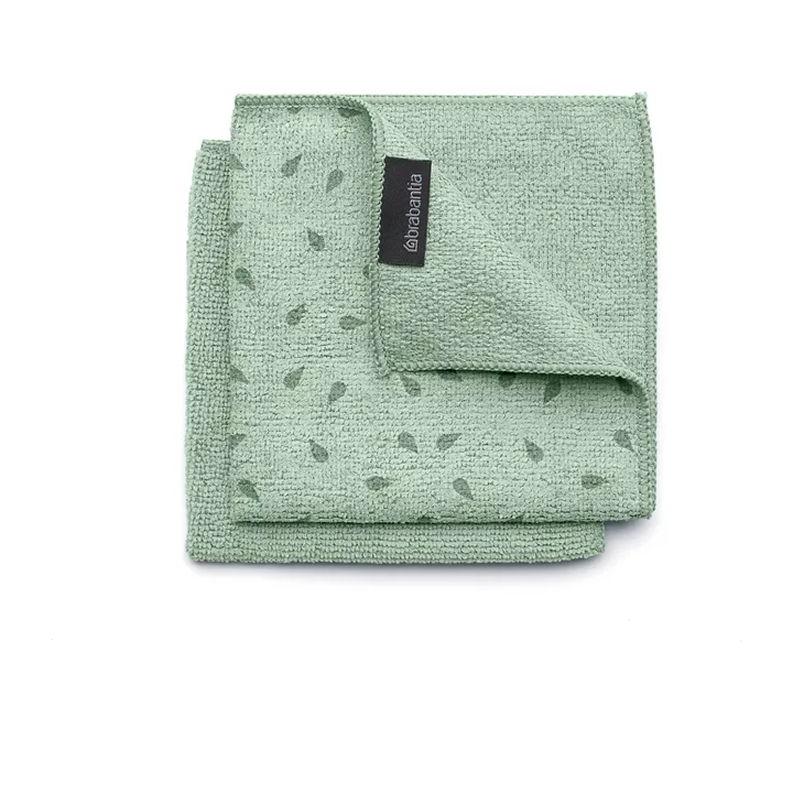 Brabantia klut microfiber 2-pakning - Jade green - Brabantia