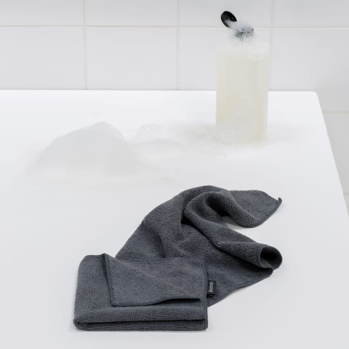 Brabantia klut microfiber 2-stk. - mørkegrå - Brabantia