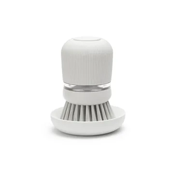 Brabantia oppvaskmiddelbeholder med oppvaskbørste - Lysegrå - Brabantia