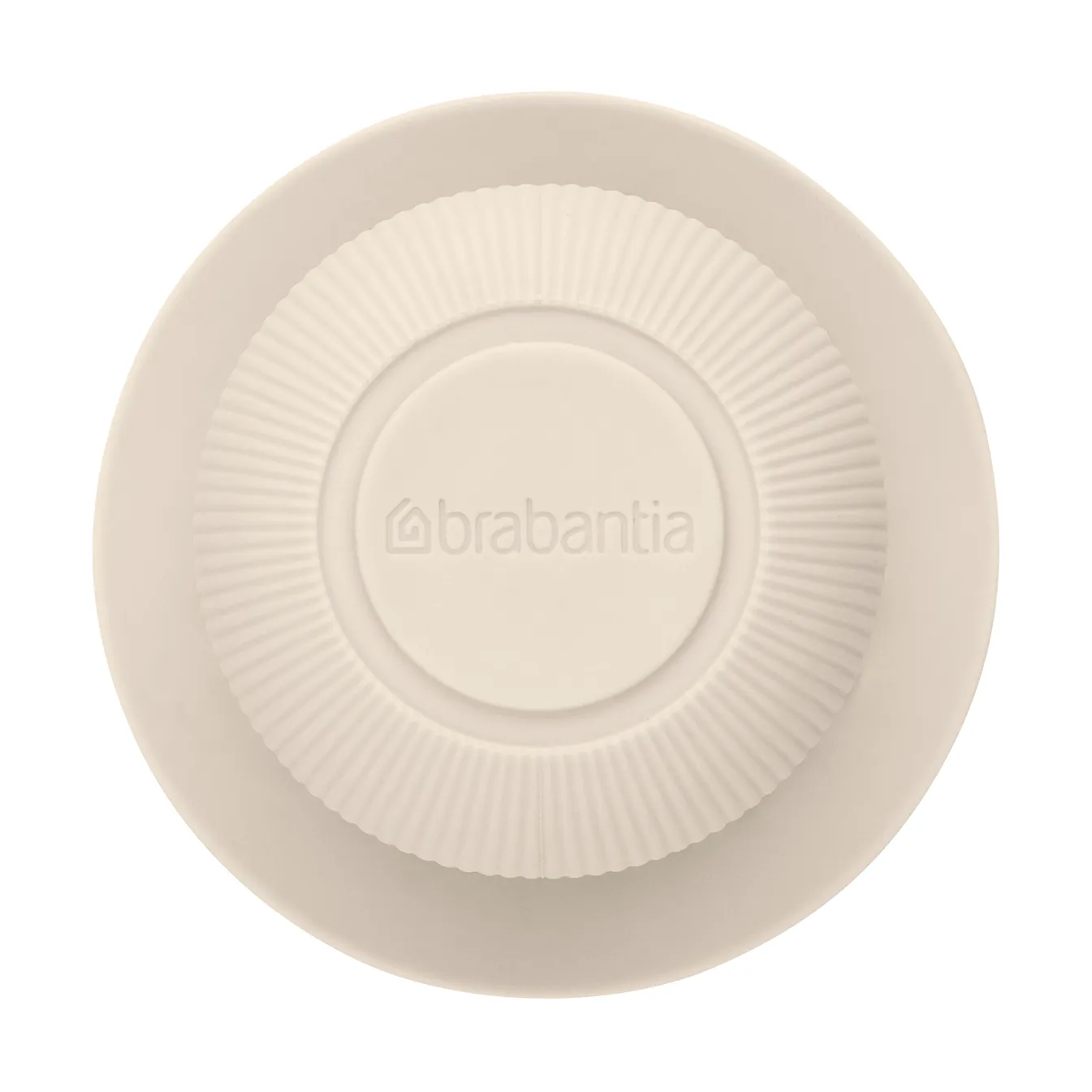 Brabantia oppvaskmiddelbeholder med oppvaskbørste, Soft beige Brabantia