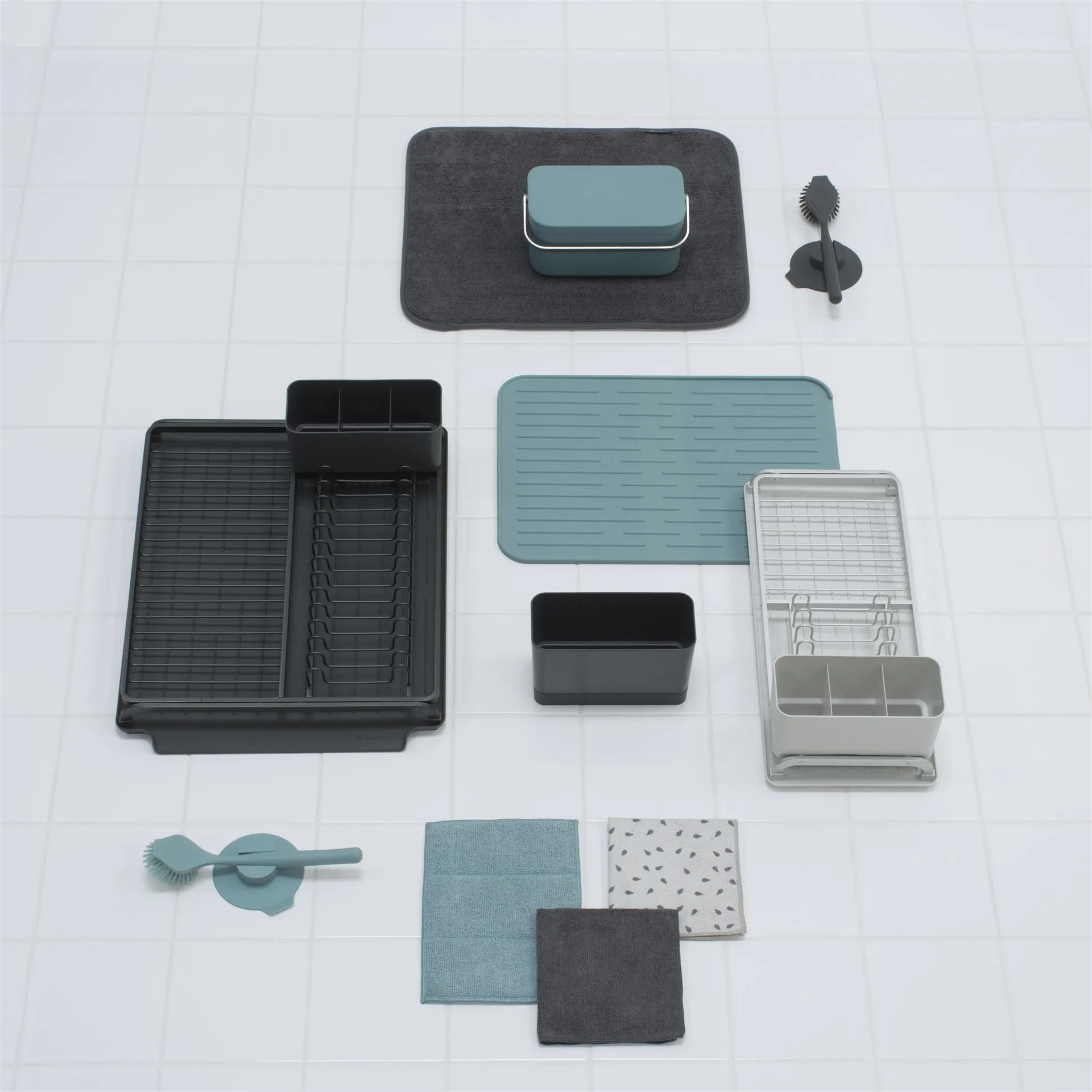 Brabantia oppvaskstativ, mørkegrå Brabantia