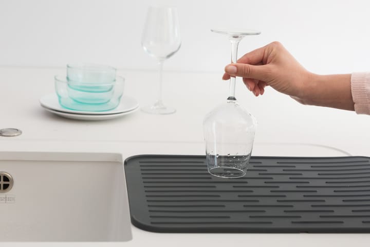 Brabantia oppvaskunderlag silikon, mørkegrå Brabantia