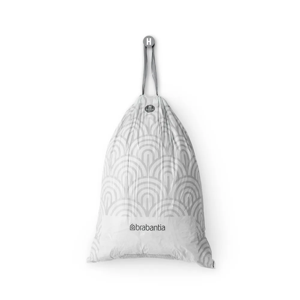 Brabantia PerfectFit avfallspose 120 poser, Modell H, 50–60 L Brabantia