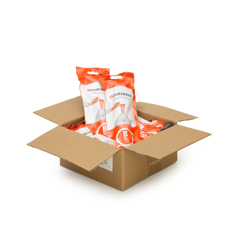 Brabantia PerfectFit avfallspose 200 poser, Modell b, 5 l Brabantia