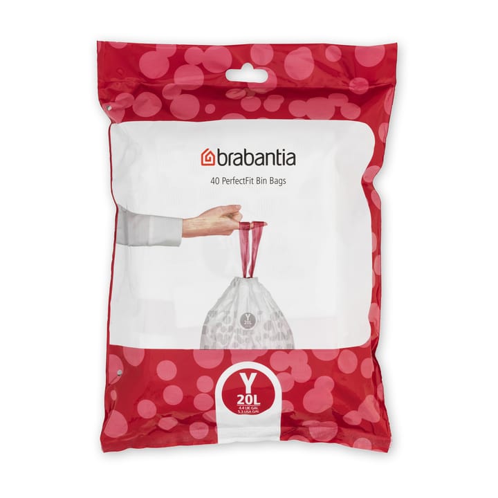 Brabantia PerfectFit avfallspose 40 stk. - 20 liter - Brabantia