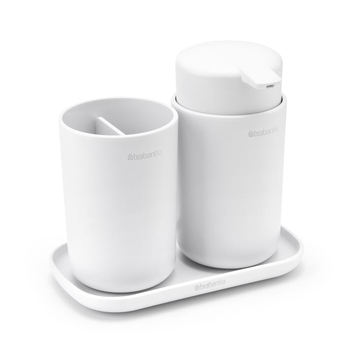 Brabantia ReNew håndfatsett 3 deler - Hvit - Brabantia
