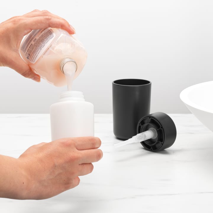 Brabantia ReNew såpedispenser 14 cm, Mørkegrå Brabantia