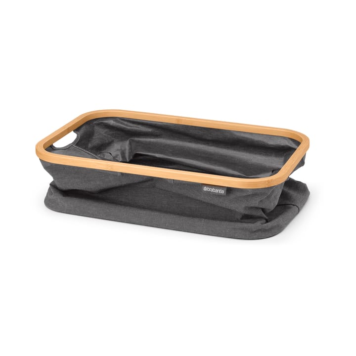 Brabantia sammenleggbar vaskkurv 40 L, Svart Pepper Brabantia