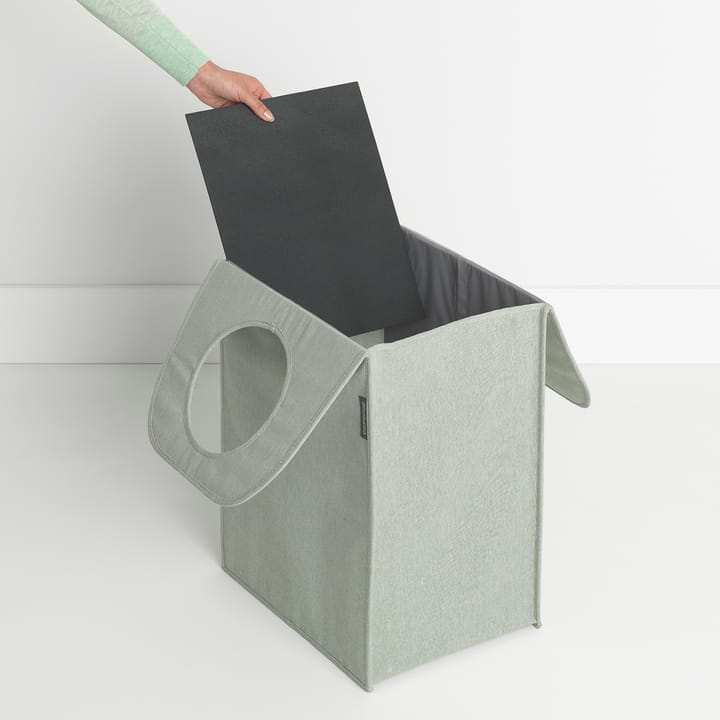 Brabantia skittentøyskurv stoff rektangulær 55 liter, Grønn Brabantia