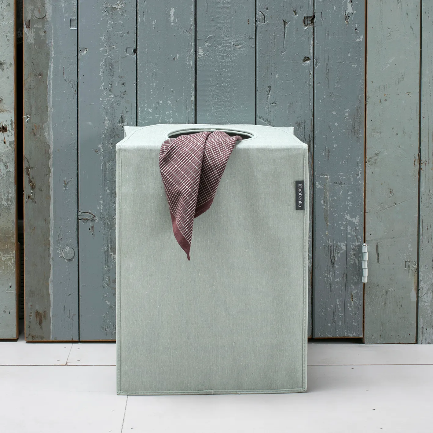 Brabantia skittentøyskurv stoff rektangulær 55 liter, Grønn Brabantia