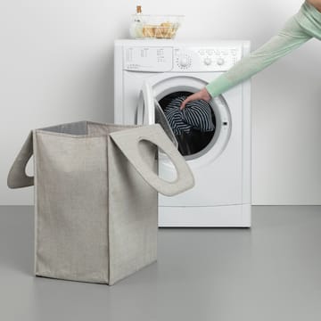 Brabantia skittentøyskurv stoff rektangulær 55 liter - Lysegrå - Brabantia
