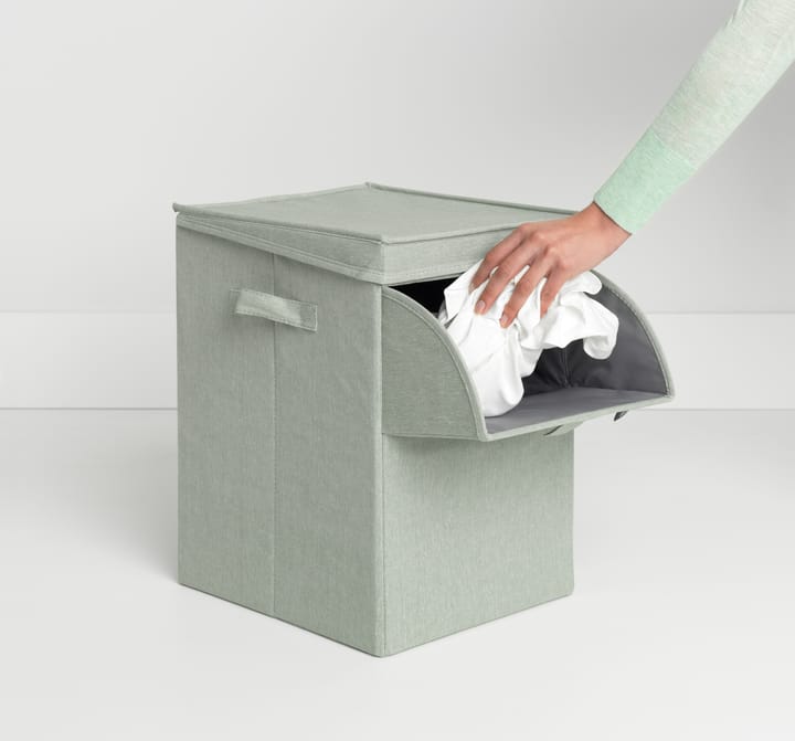 Brabantia stapelbar skittentøyskurv 35 liter, Grønn Brabantia