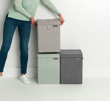 Brabantia stapelbar skittentøyskurv 35 liter - Grønn - Brabantia