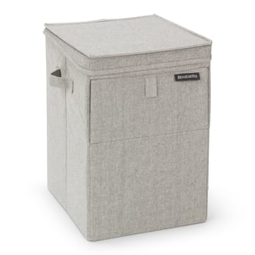 Brabantia stapelbar skittentøyskurv 35 liter - Lysegrå - Brabantia