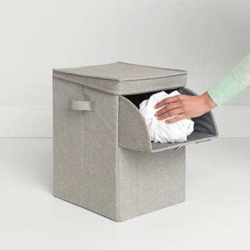 Brabantia stapelbar skittentøyskurv 35 liter - Lysegrå - Brabantia