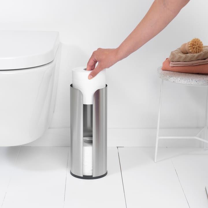 Brabantia toalettpapirholder for 3 ruller, Matt steel Brabantia