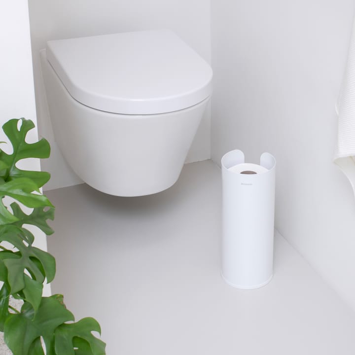 Brabantia toalettpapirholder for 3 ruller, White Brabantia