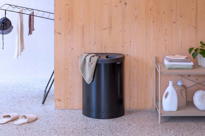 Brabantia vaskekurv selector 55 L - Mattsvart - Brabantia