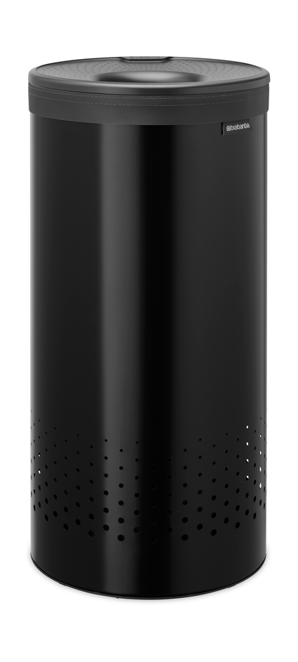 Brabantia Brabantia vaskkurv med plastlokk 35 L Mattsvart