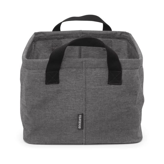 Brabantia vaskkurv sammenleggbar 35 L, Svart pepper Brabantia
