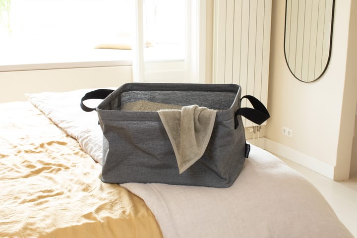 Brabantia vaskkurv sammenleggbar 35 L, Svart pepper Brabantia