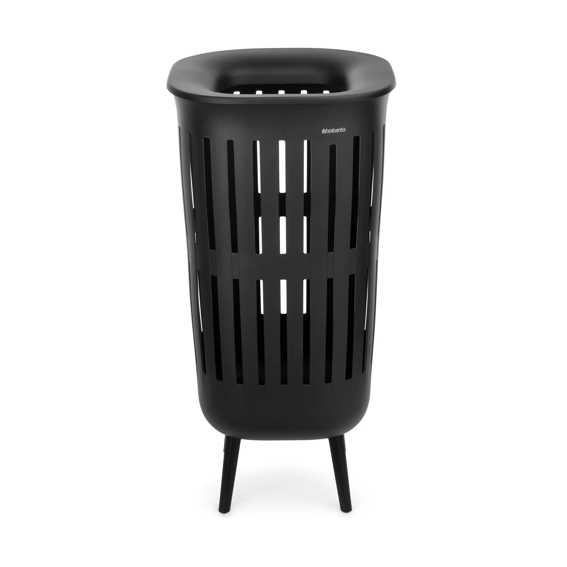 Collect-It skittentøyskurv, Svart, høy, 55 L Brabantia