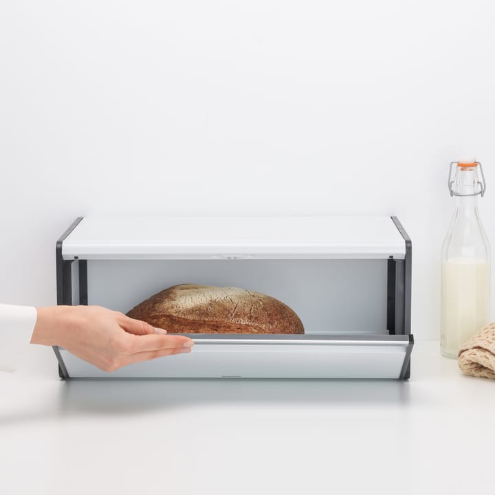 Fall Front brødboks - White-black - Brabantia