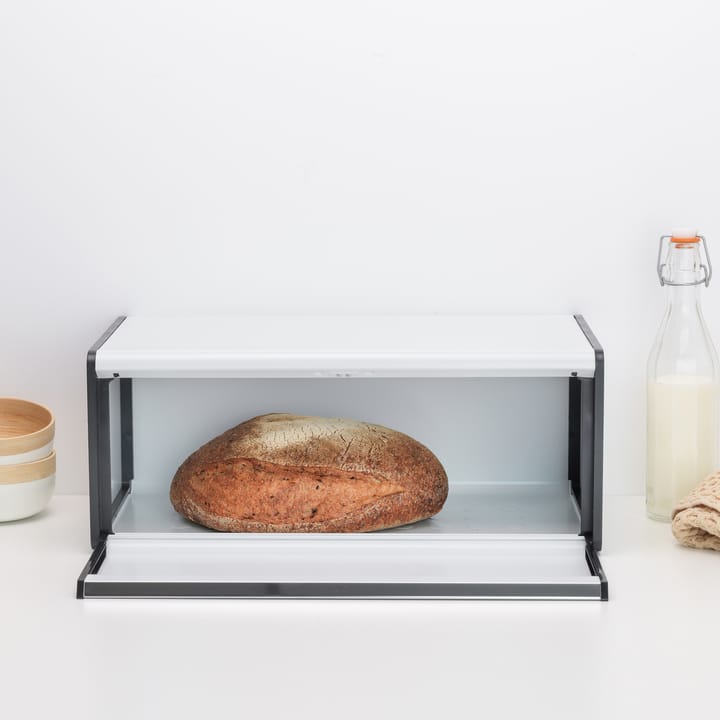 Fall Front brødboks - White-black - Brabantia